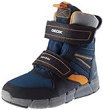 Geox J FLEXYPER Boy B ABX Snow Boot, Blau (Navy/Orange), 30 EU
