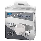 MoliCare Premium Mobile Einweghose: Diskrete Anwendung bei Inkontinenz für Frauen und Männer; 10 Tropfen, Gr. XL (130-170 cm Hüftumfang), 14 Stück