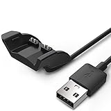 TUSITA Ladegerät für Garmin Vivosmart HR HR+,Approach X40 - USB Ladekabel Kabel 100cm - Fitness Tracker Zubehör (1-Pack)