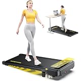 Laufband für Zuhause mit Neigung, 1-10 km/h Walking pad, Elektrisches Laufband mit Steigung, 2.5HP Walking Machine für Zuhause & Büro, Fernbedienung und App, Keine Montage E