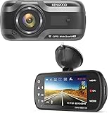 Kenwood DRV-A501W Wide Quad-HD-Dashcam mit 3-Achsen G-Sensor, GPS und Wireless Link, inkl. 16GB Micro SD-Karte