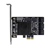 Bxcqzs 88SE9215 Chip 8 Ports 3.0 zu PCIe Erweiterungskarte PCI Express -Adapter Converter Non-RAid Support HDD PCIE -
