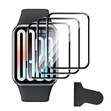 FDHYFGDY 3 Stück für Xiaomi Smart Band 9 Pro Schutzfolie, [Volle Deckung] HD Komposit-Dünnfilm, Freies Biegen, [Anti-Kratzer] Displayschutz für Mi Smart Band 9 Pro - Durchsichtig