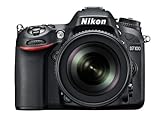 Nikon D7100 SLR-Digitalkamera (24 Megapixel, 8 cm (3,2 Zoll) TFT-Monitor, Full-HD-Video) Kit inkl. AF-S DX 18-105 mm 1:3,5-5,6G ED VR Objektiv schwarz