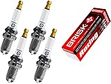 Brisk Premium Racing DOR14LGS 3025 Zündkerzen, 4 Stück
