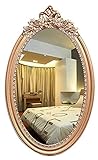 wandmontierter Spiegel Vintage dekorative Wand Spiegel Kommode Rasierspiegel HD Wand montiert Silberspiegel für Badezimmer Schlafzimmer Flur Wohnzimmer Badezimmerspiegel (Color : B)
