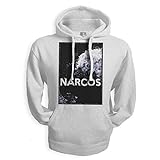 net-shirts Narcos Snow Hoodie EL Padron EL Patron Pablo Escobar T-Shirt Inspired by Narcos, Größe L, Weiß