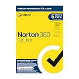 Norton 360 Deluxe 2022 | 5 Geräte | 1-Jahres-Abonnement mit Automatischer Verlängerung | Secure VPN und Passwort-Manager | PC/Mac/Android/iOS | Aktivierungscode in Originalverpackung