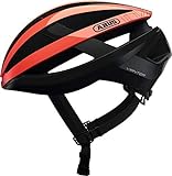ABUS Viantor Rennradhelm - Sportlicher Fahrradhelm für Einsteiger - für Damen und Herren - 82679 - Orange, Größe S