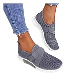 Fulidngzg Damen Laufschuhe 42 Leicht Bequeme Gym Running Schuhe Wasserdicht Walkingschuhe Joggingschuhe Weich Outdoor Turnschuhe Rutschfeste Atmungsaktiv Sneaker Tennis Freizeitschuhe Sp