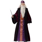 Mattel Harry Potter FYM54 - Professor Dumbledore Sammlerpuppe (ca. 29 cm) mit Hogwarts-Kleidung und Zauberstab, Spielzeug ab 6 Jahren