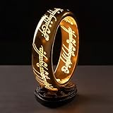 Grupo Erik LED Lampe Der Herr der Ringe LED Licht Deko - Stimmungslicht Schreibtisch - Nachttischlampe Kinder und Erwachsene Zubehör - Offizieller Der Herr der Ringe Fanartikel - Ringe Der M