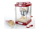 Rosenstein & Söhne Popcornmaschinen: Retro-Popcorn-Maschine'Movie' im 50er-Jahre-Look (Popcornmaschine Retro)