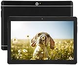 Android Tablet, 10,1-Zoll-Android Phone-Tablet, 3G-Dual-SIM-Kartensteckplätze, Octa-Core-Prozessor, 2,5 GHz, 64 GB Speicher (Black)