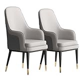Dining Chair Set Of 2 Sets Modern Style Luxury Upholstered Fabric Kitchen Chairs Side Chair Kitchen Chairs Lounge Hospitality Chairs Metal Frame Dining Chair For Living Room Bedroom Dining Room