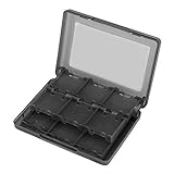 Zerone 3DS DS DSI-Spielkarten-Aufbewahrungshülle, Umweltfreundliches PP, Schützt vor Staub, Praktisches Taschendesign (Black)