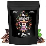 Mr.Rigo® Premium Roh Kakao Pulver, Edel Kakao Trinkschokolade, ohne Zucker, ohne Zusätze, naturbelassen, vegan, fairtrade (500g Smart Pack)