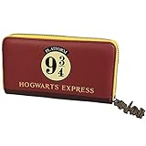 Harry Potter Geldbörse Gleis 9 3/4 Hogwarts Express 19,5x10,5x3cm rot gelb