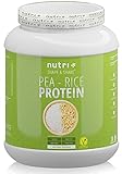 Erbsenprotein + Reisprotein Neutral 1kg - Veganes Eiweißpulver ohne Soja, Zucker, Laktose und Süßstoff wie Sucralose - Natural Protein - 80,7% Eiweiß
