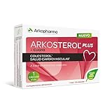 Arkopharma Arkosterol Plus Rothefe + Q10 30 Kapseln, Monokolin K, Coenzym Q10, natürliche Lösung zur Kontrolle von Cholesterin, 100 % vegetal, 1 Tageskapsel