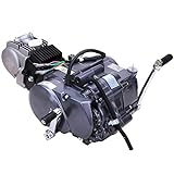 125CC 4 Stroke Motor Getriebemotor, luftgekühlt Motor Engine, Air-cooled Auto Motor Engine,125CC 4-Takt Einzylinder Motor CDI Luftkühlung Dirtbike Cross Pitbike