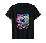 DJ T-Rex - Cool Dinosaurier DJ Mixing Retro EDM Beats T-S