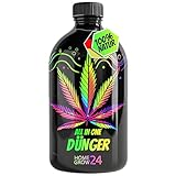Homegrow24 Cannabis Dünger Indoor & Outdoor für Cannabispflanzen Wachstumsphase und Blütephase BIOlogischer organischer Grow & Bloom Hanfdünger I Starter S