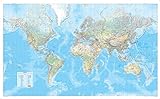MARCO POLO Die Große Weltkarte (physisch) 1:30 000 000, plano in Hülse: Mit plastischer Reliefdarstellung (MAIRDUMONT Panoramen)