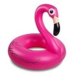 Flamingo Schwimmring Aufblasbarer, Schwimmring Luftmatratzen 118cm, Rosa