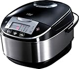 Russell Hobbs Multikocher [11-in-1: Reiskocher, Schongarer, Dampfgarer, Slow Cooker, Backoutomat, Joghurtbereiter etc.] Multicooker (5,0l, digitales Display, Anti-Kondensations-Deckel) 21850-56