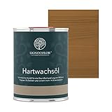 Lignocolor Hartwachsöl (1 L, Eiche) Holzöl für den Innenbereich