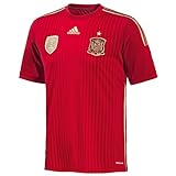 adidas Herren Trikot FEF Spanien Home, rot (Victory Red S04/Light Football Gold/Toro), L