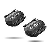 CYCPLUS 2 Stücke Fahrrad Trittfrequenzsensor und Geschwindigkeitssensor Dual Modul Bluetooth und ANT +