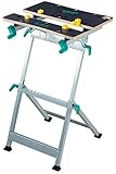 Wolfcraft MASTER 600 Spann- und Arbeitstisch 6182000 - höhenverstellbar/Universell einsetzbarer & robuster Werktisch/Ideal für Heim- und Handwerk