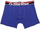 G-STAR RAW Herren Dekolletiertes Boxershorts, 3301 Straight, Blau, 3301 Straight L