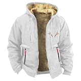 Men's Winter Sherpa Jacket Thick Fleece Lined Thermal Faux Fur Trench Coat Heavy Weight Lapel Collar Work Suede Jackets Thermojacke Herren Eine Jacke Für Männer Dortmund Adventskalender R