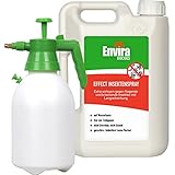 Envira Effect Universal-Insektizid - Insektenspray Mit Langzeitwirkung - Anti-Insekten-Mittel, Wasserbasis - 2Ltr + 2Ltr Drucksprüher