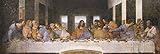 1art1 Leonardo Da Vinci Poster Das Letzte Abendmahl, 1494–1499 Bilder Leinwand-Bild Auf Keilrahmen | XXL-Wandbild Poster Kunstdruck Als Leinwandbild 150x50 cm