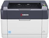 Kyocera Klimaschutz-System Ecosys FS-1041 Mono-Laserdrucker. 20 Seiten A4 pro Minute. Schwarz-Weiß Drucker, USB 2.0, 1.200 dpi