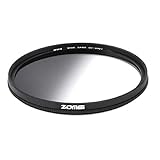 ZOMEI GND-Filter für Canon Nikon DSLR-Kamera, 67 mm, Kunstharz, rund, Grau