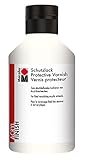 Marabu 12300013856 - Schutzlack, dünnflüssiges Acryl - Finish auf Wasserbasis, lichtecht, wasserfest, zum abschließenden Lackieren von Kunstwerken, 250 ml, transparent