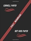 2 in 1 Notebook Cornell Paper Dot Grid Paper: Note Taking Strategy Methods For Student Skills, Adaptable Journal Format System For Teachers