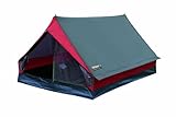 High Peak Hauszelt Minipack, Campingzelt für 2 Personen, Festivalzelt mit Wannenboden, 1500 mm wasserdicht, Ventilationssystem, Moskitoschutz, Leichtgewicht und kleines Pack