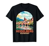 Heidelberg Reisen Urlaub Souvenir Heidelberg Deutschland T-Shirt