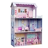 Teamson VEN-KYD-10922A Kids Barbie Puppenhaus, Multicoloured