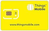 Die Prepaid-SIM-Karte Things Mobile für IoT und M2M mit weltweiter Netzabdeckung und 10€-Guthaben ohne Fixkosten. Ideal für Domotik, GPS Tracker, Telemetrie, Alarme, Smart City, Automotive.