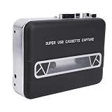 NOENNULL Kassette Tape Player, Tragbarer Konverter zu MP3 mit Integriertem Lautsprecher und Kopfhörerbuchse, übertragen Bänder in das MP3 -Format, Unterstützen Sie Vista, 7, OS 9/x B