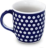 Original Bunzlauer Keramik Kaffee - Tee Becher 0.35 Liter Design 42