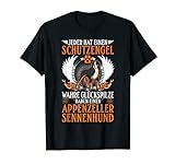 Appenzeller Sennenhund Schutzengel Schweizer Bauernhund T-Shirt