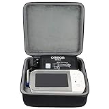 co2CREA Hartschalen-Reiseetui für OMRON X7 /Omron M500 Smart Oberarm-Blutdruckmessgerät, Nur Tasche